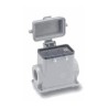 Embase en saillie 10B, Aluminium moulé sous pression, Alliage de zinc moulé, IP65, Sortie horizontale, PG29